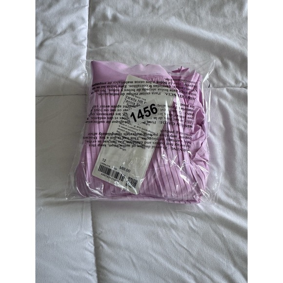 New Lululemon Varsity High-Rise Pleated Tennis Skirt Size 12 Vita Pink Skort NWT - Picture 12 of 12